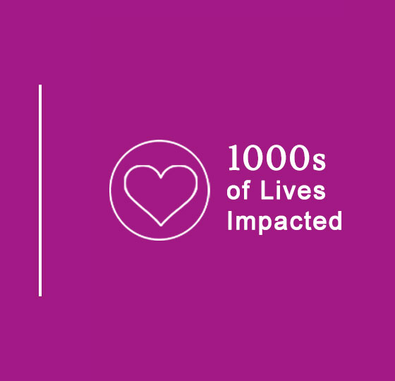 Thousands of Lives Impacted
