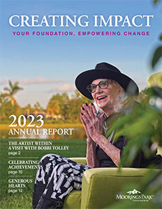2023 Moorings Park Foundation Annual Report cover