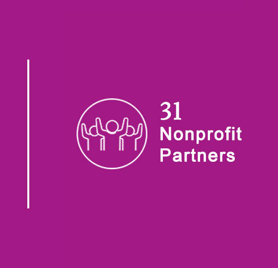 31 Nonprofit Partners