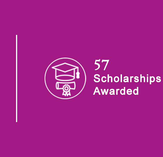 57 Scholarships Awarded