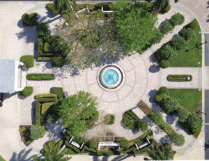 Aerial view of Korest Plaza