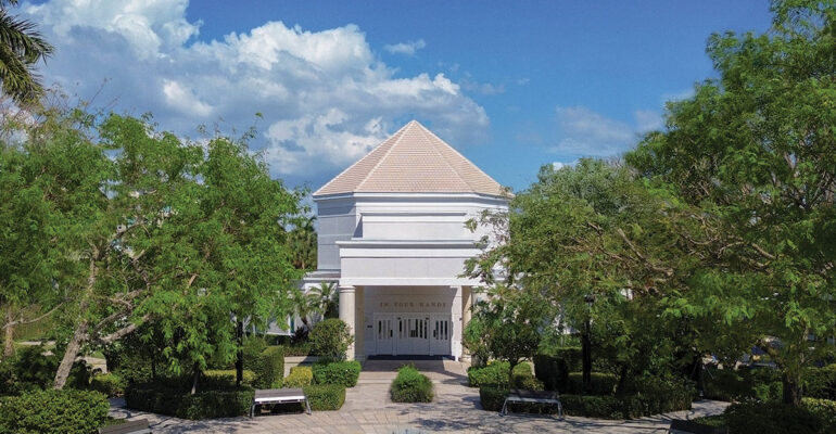 Entrance to Bower Chapel
