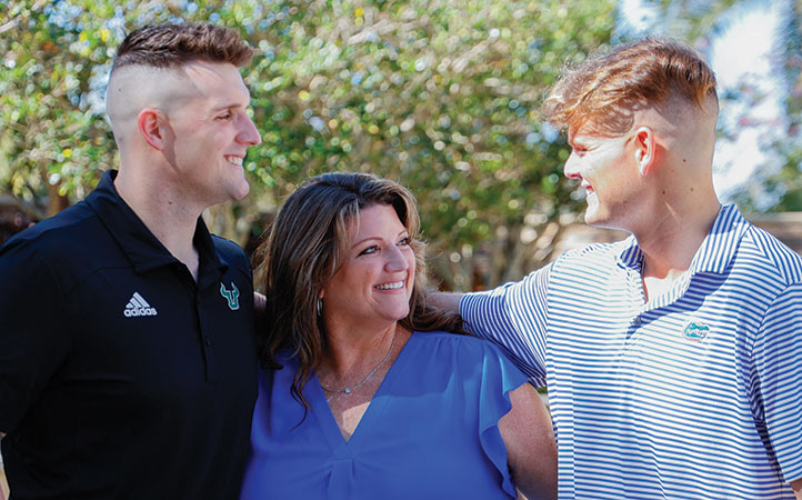 Michael, Anne, and Nicholas Fredette