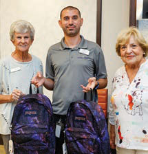 L to R: Joy Neubert Fernando Conde Bonnie Gaffney